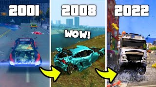 Evolution Of Car Crash Logic In GTA GAMES 20012022