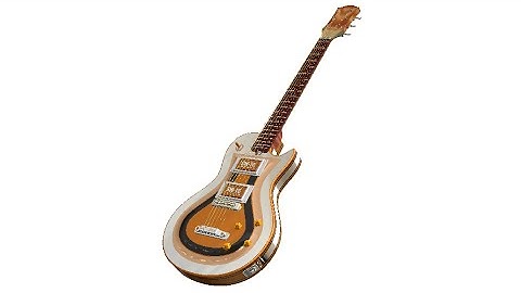 SolidWorks RE Tutorial #221: Electric guitar complete Tutorial video (Project 5)