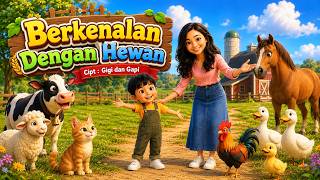 Berkenalan Dengan Hewan | Lagu Anak Indonesia Edukasi Hewan 3D Animasi