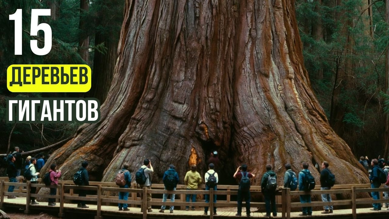 15 самых гигантских деревьев на планете