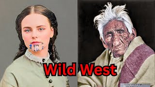 Incredible 120-year-old colourised pics of the real WILD WEST