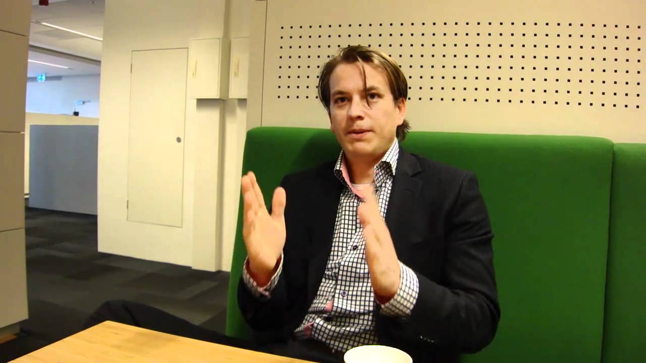 Jan legt het hoe en waarom van flexwerkplekken uit bij Marsh