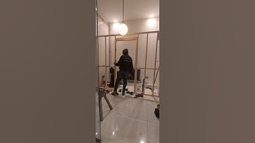 Timber partition walls & door linings in Crystal Palace, SE19