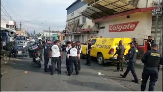 Ocho personas participaron en asalto a camión de valores en la colonia Quinta Samayoa en la zona 7