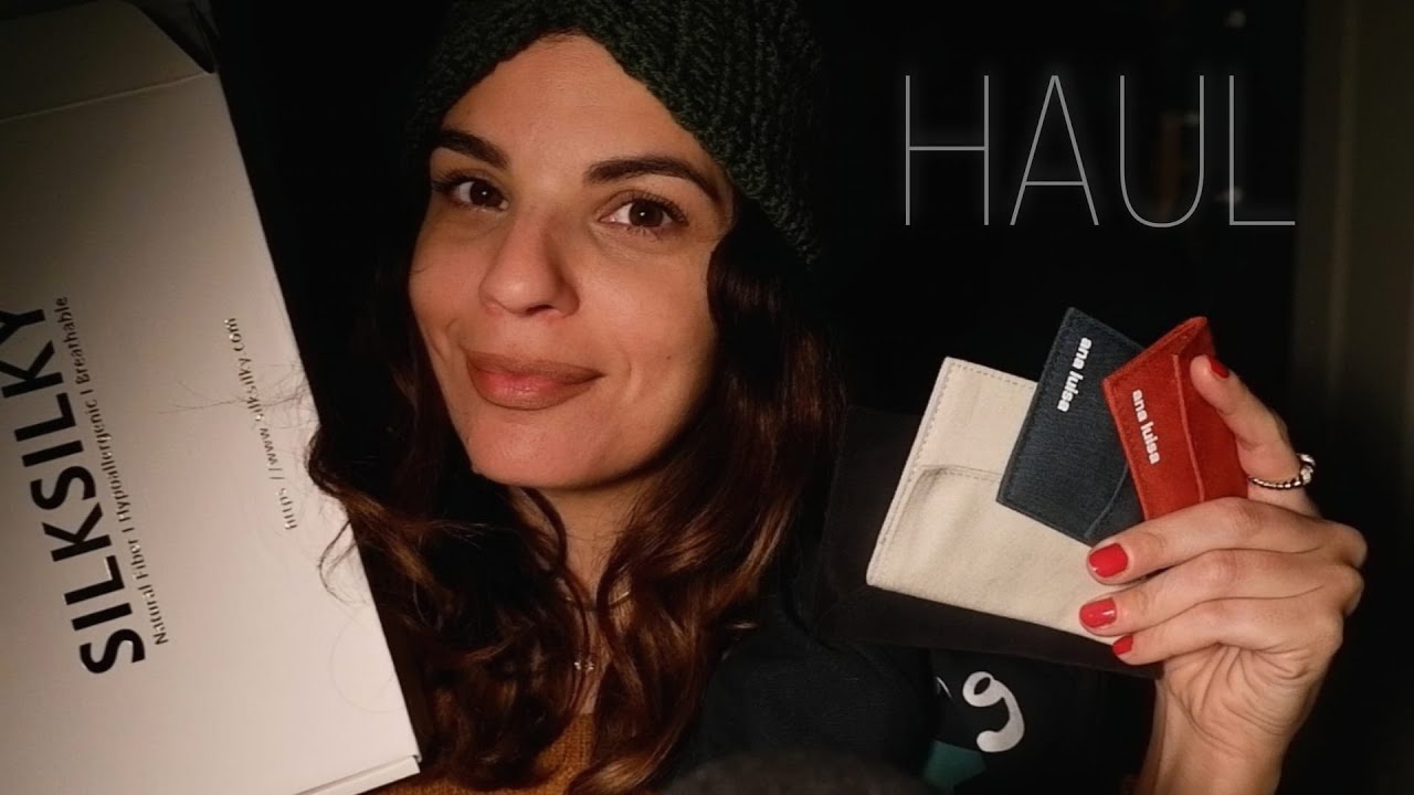 ASMR ITA Mega-HAUL (Ana Luisa, Vinted, SilkSilky, Zamat pillow & more)