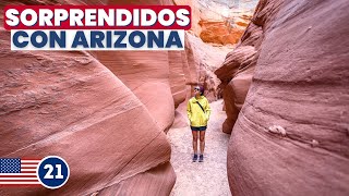 We try to ESCAPE from a STORM in Antelope Canyon  Ep.21 [Page]