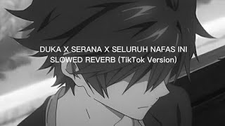 LAGU DUKA X SERANA X SELURUH NAFAS INI-SLOWED REVERB ( TikTok Version)