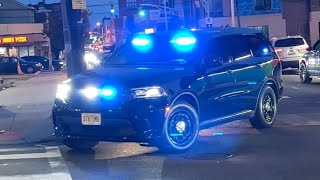 Two Unmarked Paterson Police Durangoes Responding 7/26/26