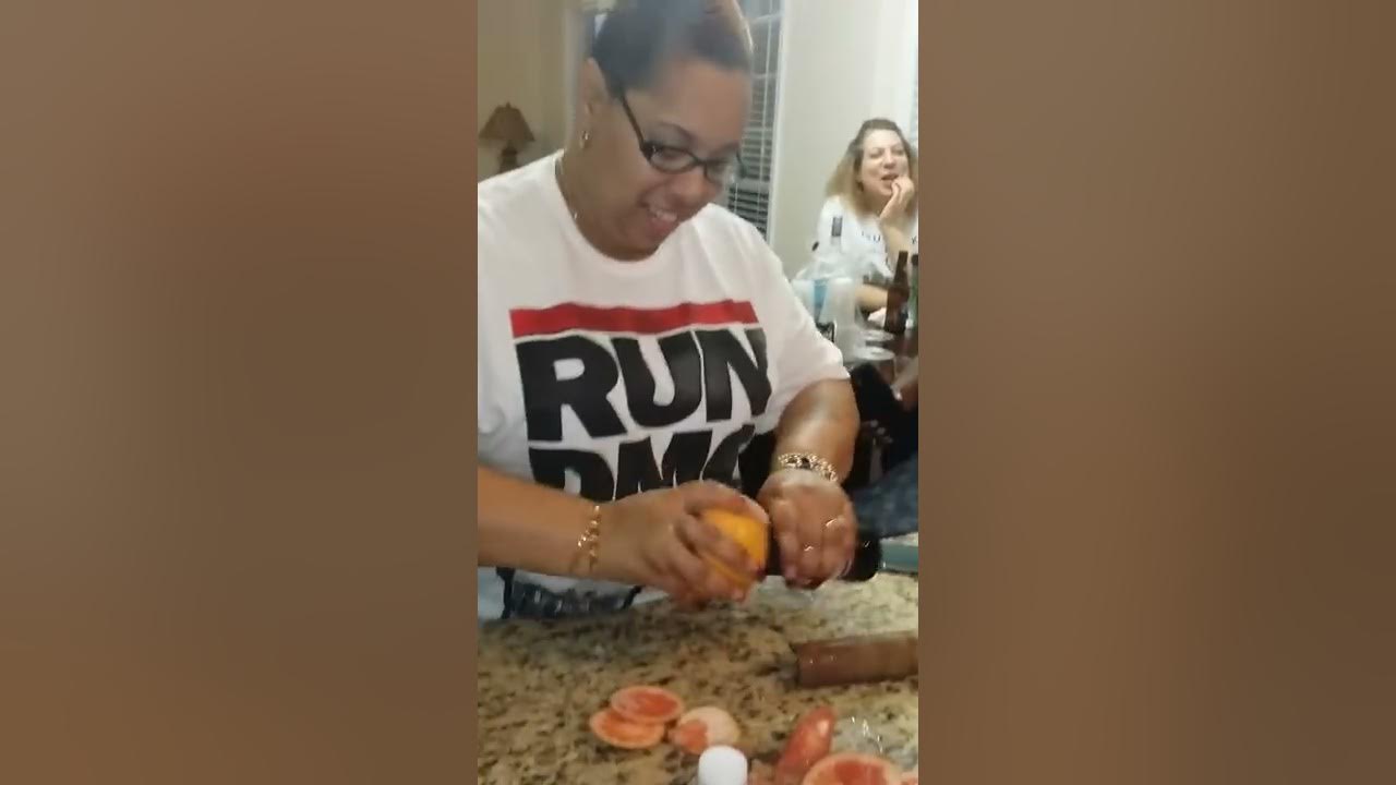 Grapefruit challenge....blow job 101 YouTube