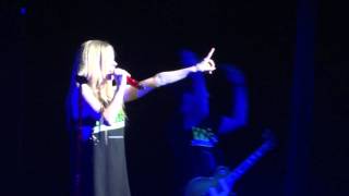 Avril Lavigne I&#39;m With You Live Montreal 2011 HD 1080P