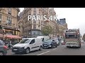 Paris 4K - Morning Drive - Driving Downtown