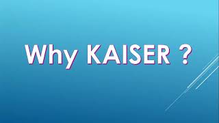 KAISER LONG TERM CARE 101