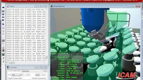 ICAM Graphical Post-processing Solution for Forrest-Line Vstar2 machine equipped with Flexitool UHF