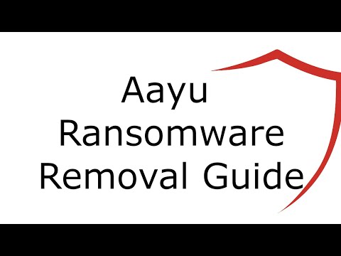 Aayu File Virus Ransomware [.Aayu ] Removal and Decrypt .Aayu Files