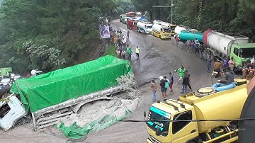Innalillahi‼️Musibah Buruk Hari Ini, Semua Sopir Truk Berduka, Sitinjau Lauik Kembali Memakan Korban