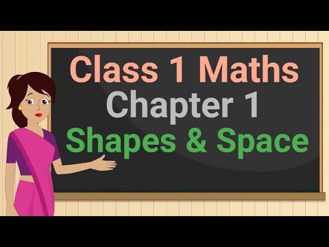 Class 1 Maths Chapter 1 'Shapes and Space' (full chapter) cbse ncert