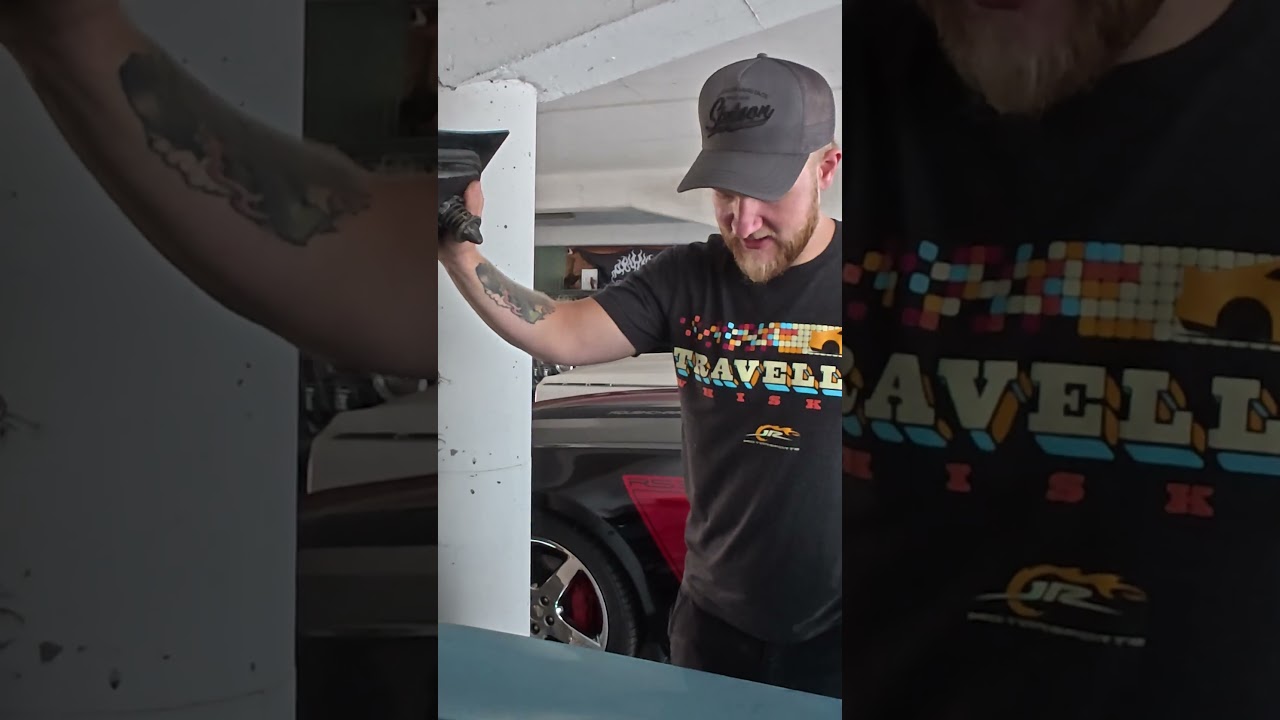 – Bare kom med den, du #carfreaks #vlog