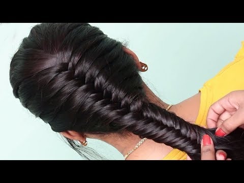 quick-&-easy-hairstyles-with-french-braid-|-step-by-step-for-beginners-|-hair-style-girl-|-2019