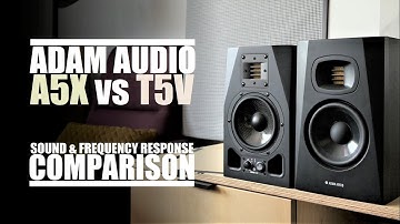 DSAUDIO.review ||  Adam Audio A5X vs Adam Audio T5V  || sound.DEMO