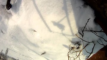 Mikrokopter prop crash, slow video