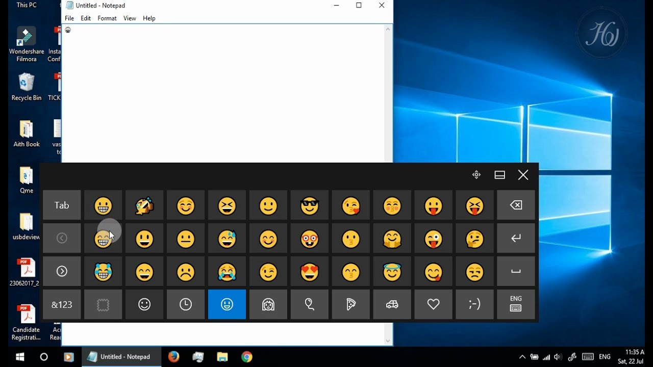 How To Open Emoji Keyboard Windows - Reverasite