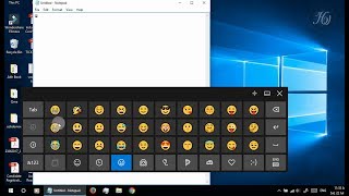 Emoji Keyboard | How to Use Emoji in Windows 10, 8 or 8.1... screenshot 2