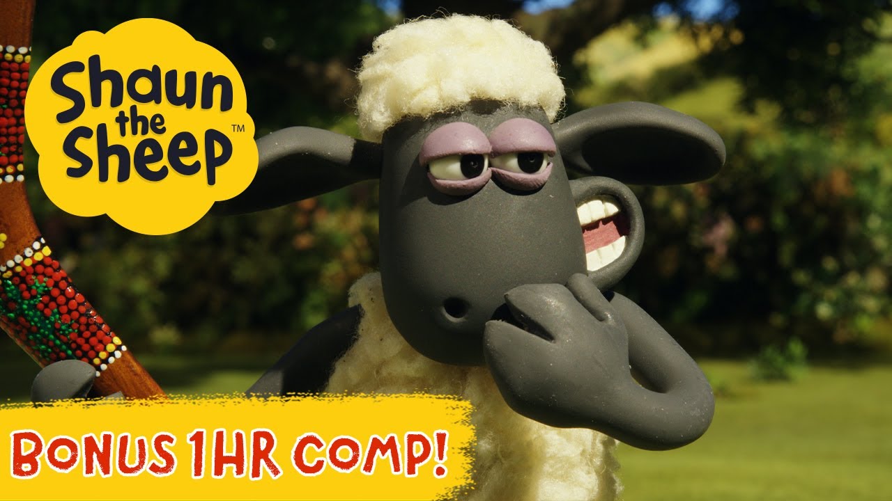 The Farmer's Mystery Gift 🤔 | 1HR BONUS Compilation | Shaun the Sheep & Friends | Cartoons for Kids
