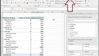 Excel: Insérer un champ calculé dans un tableau croisé dynamique