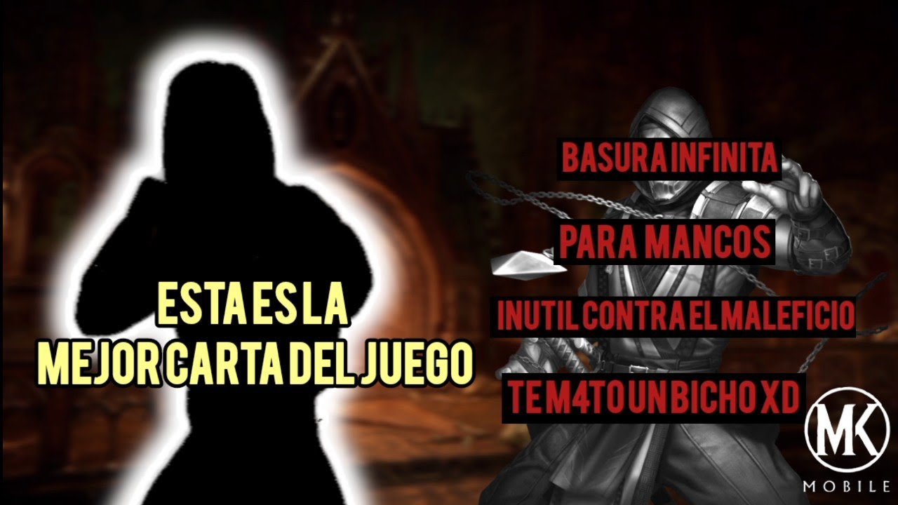 LA MEJOR CARTA DEL JUEGO MK MOBILE - YouTube