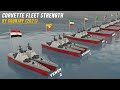 Corvette Fleet Strength by Country 2021