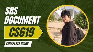 CS619 SRS Document Complete Guide Fall 2025 || VU SRS || CS619 SRS || MS PROJECT || Sir Ibsham 