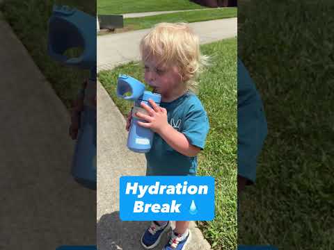 Hiking The Neighborhood At 2 Years Old