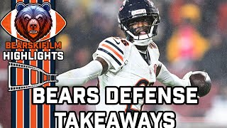 Chicago Bears Defense - Takeaways Highlights 2025