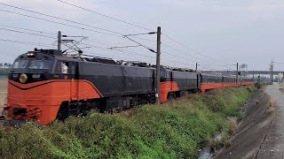 6090次鳴日夕景專車通過高雄市路竹區保民路99巷旁(E237+E417)
