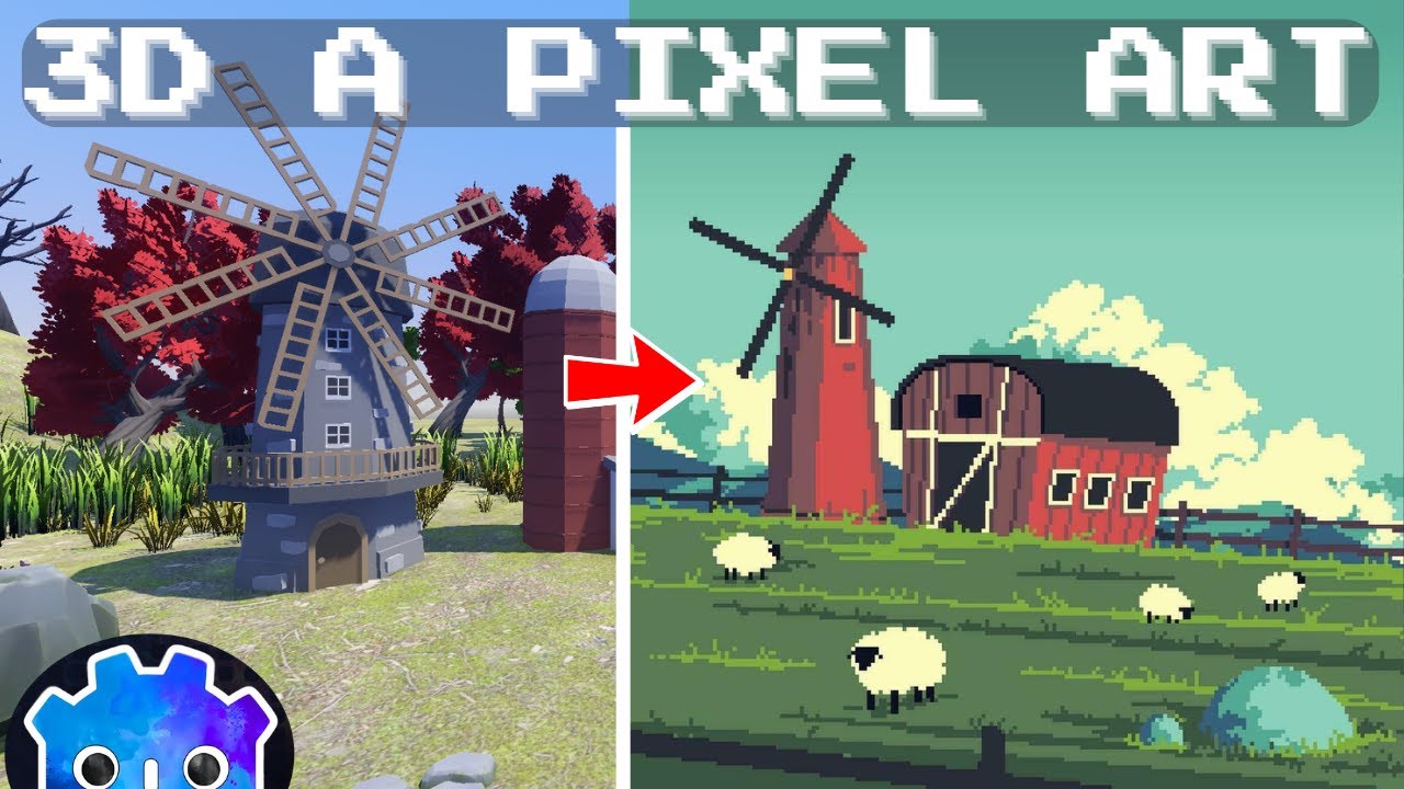 3D Pixel Art en GODOT 4 - Tutorial desde cero - YouTube
