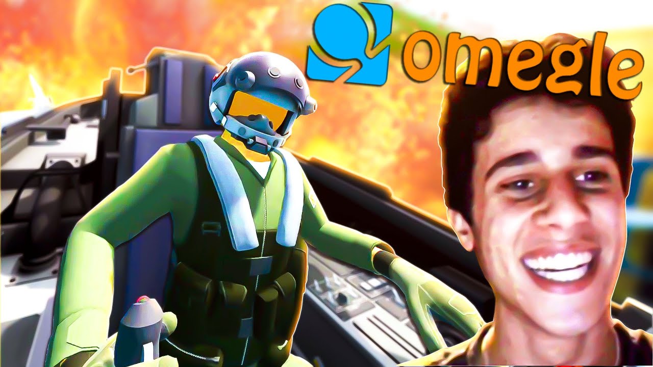 PILOTO DE AVIÃO VLOGGER VAI PRO OMEGLE