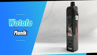 Wotofo Manik Pod Mod Kit 80W Unboxing | Vapesourcing