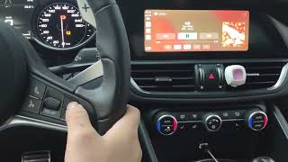 Career Overview Installation of Wireless Carplay and Android Auto Retrofit Box for Alfa Romeo Giulia 2016 Model