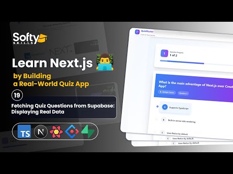 19- Fetching Quiz Questions from Supabase: Displaying Real Data