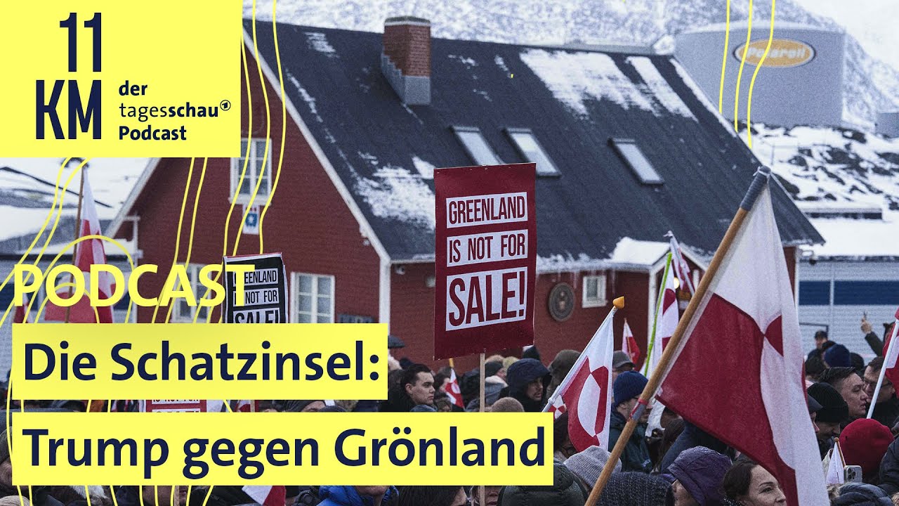 Die Schatzinsel: Trump gegen Grönland I 11KM - der tagesschau-Podcast