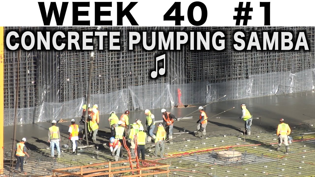 The concrete pumping samba (Ⓗ Week 40 construction clips set 1) YouTube