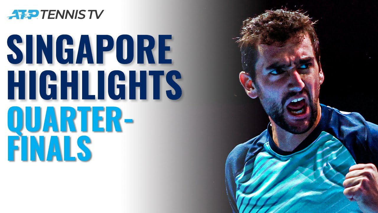 Bublik Battles Nishioka; Cilic, Popyrin Feature | Singapore 2021 Quarter-Final Highlights