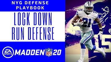 The BEST Run Defense in Madden 20 How to Stop the run!