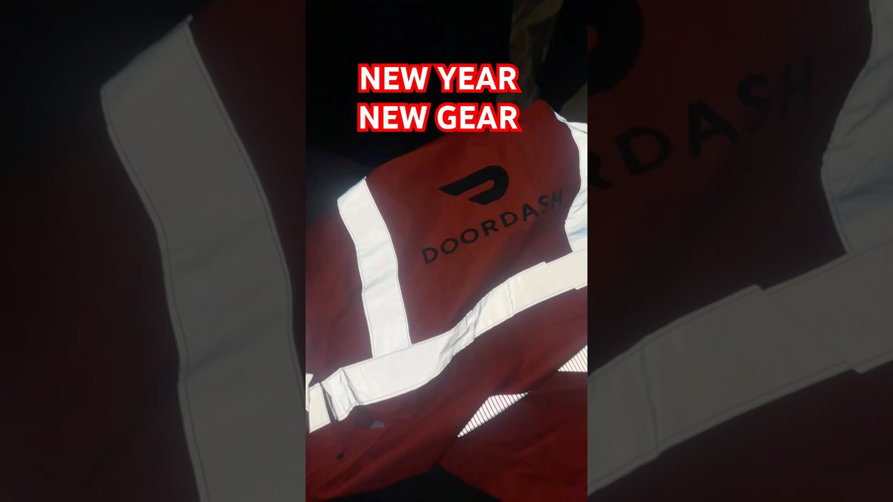DOORDASH New Gear New Year‼️#shorts #dasher  #doordash