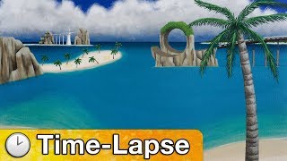 Sonic Adventure - Time Lapse Painting