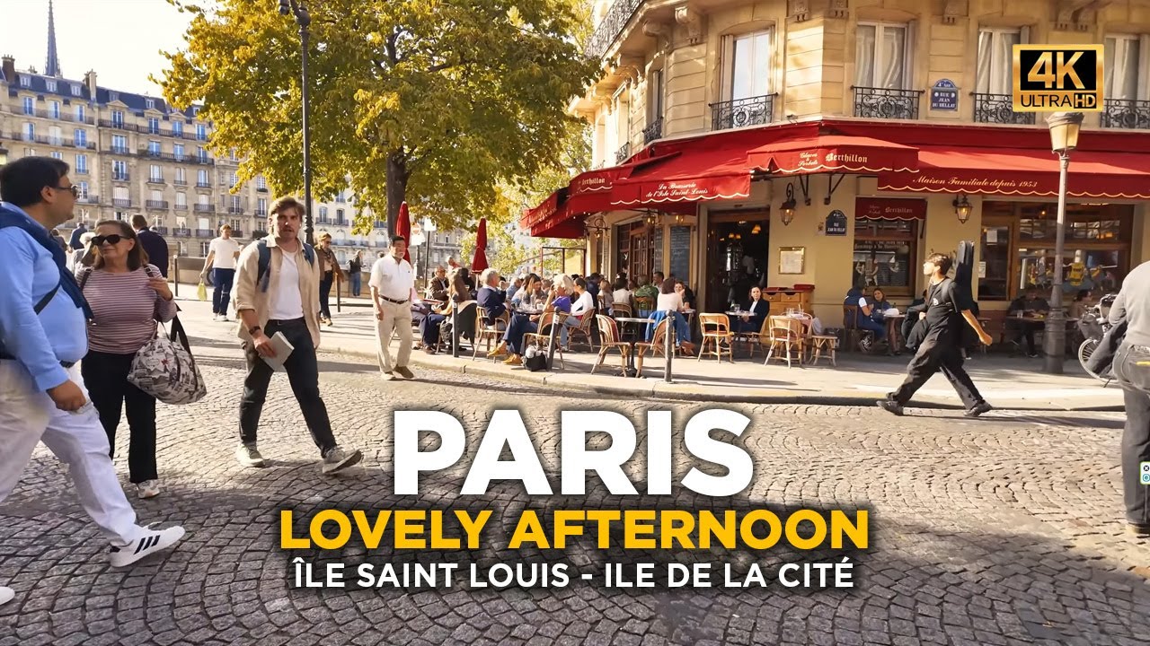Прогулка по Парижским Островам - Прогулка по Île Saint-Louis и Скрытый Классический Концерт