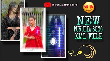বদ কই রিক্সা ওয়ালা 💥🤩 NEW PURULIA SONG XML FILE EDIT BY BISWAJIT EDITOR 1K