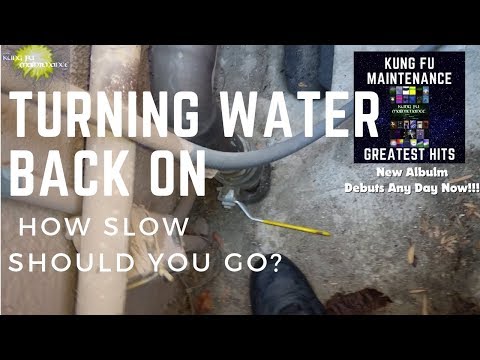 Video: Ska vattnet stängas av i ett tomt hus?