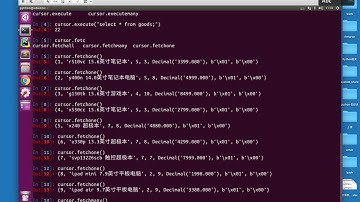 【03 MySQL与Python交互】05 python操作sql：查询数据