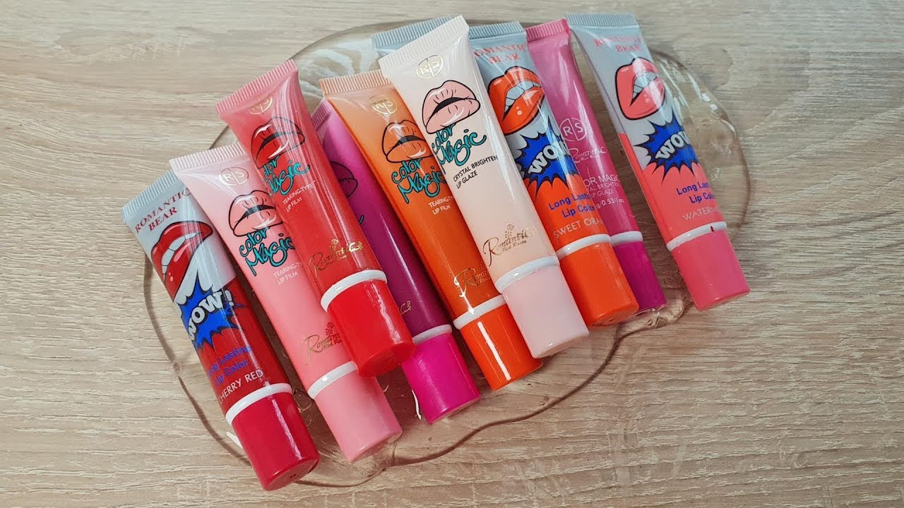 Adding Too Much Makeup Into Clear Slime - YouTube